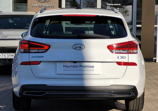 Hyundai I30 cena 92900 przebieg: 88840, rok produkcji 2021 z Czersk małe 667